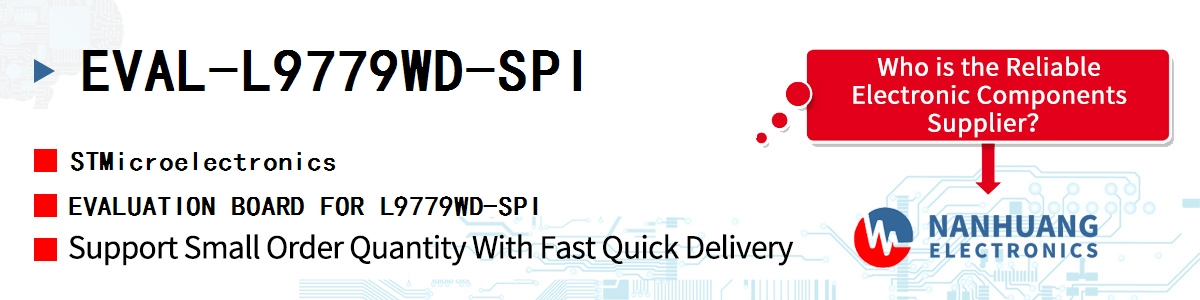EVAL-L9779WD-SPI ST EVALUATION BOARD FOR L9779WD-SPI