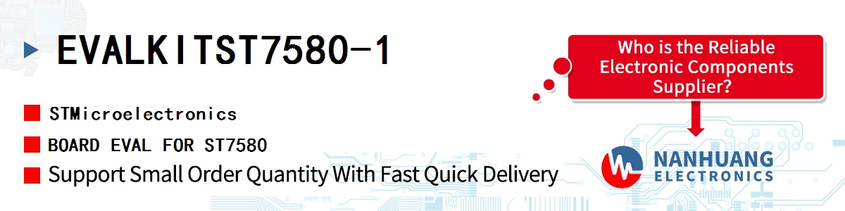 EVALKITST7580-1 ST BOARD EVAL FOR ST7580