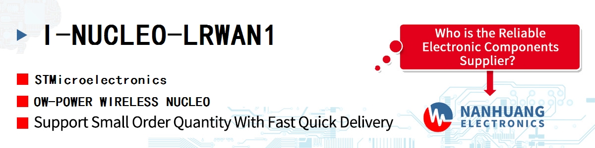 I-NUCLEO-LRWAN1 ST OW-POWER WIRELESS NUCLEO