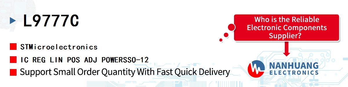 L9777C ST IC REG LIN POS ADJ POWERSSO-12
