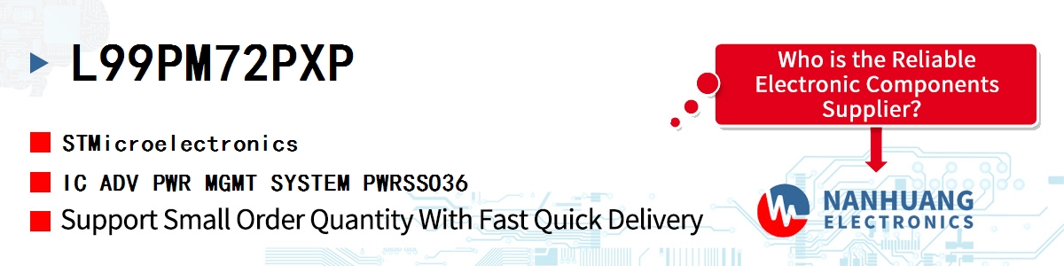 L99PM72PXP ST IC ADV PWR MGMT SYSTEM PWRSSO36