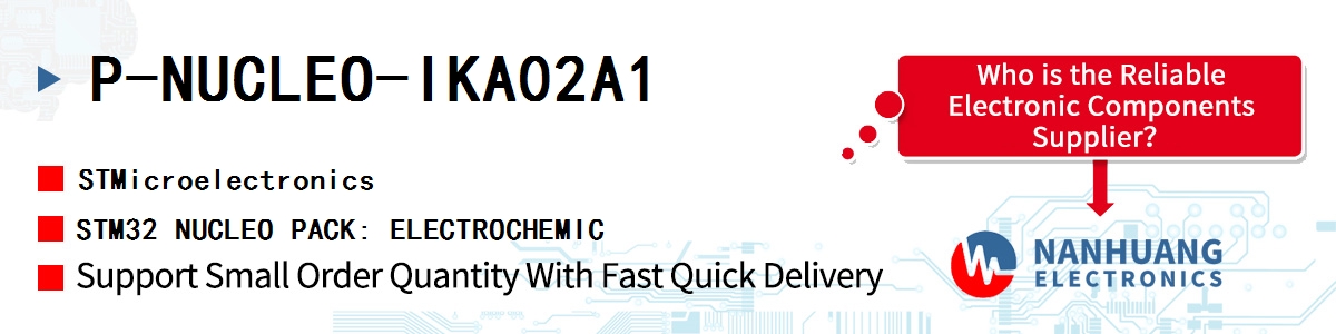P-NUCLEO-IKA02A1 ST STM32 NUCLEO PACK: ELECTROCHEMIC