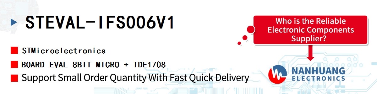 STEVAL-IFS006V1 ST BOARD EVAL 8BIT MICRO + TDE1708