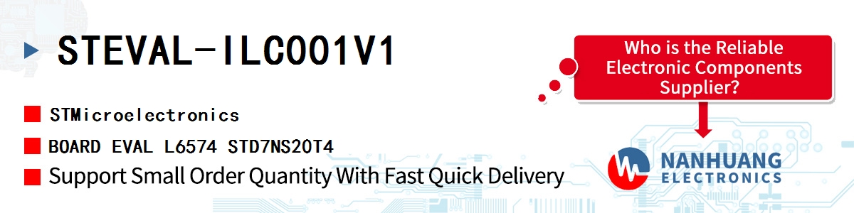 STEVAL-ILC001V1 ST BOARD EVAL L6574 STD7NS20T4