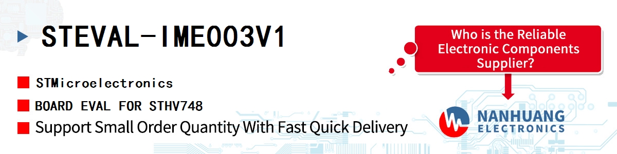 STEVAL-IME003V1 ST BOARD EVAL FOR STHV748