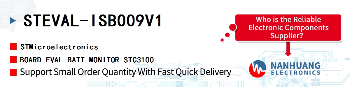 STEVAL-ISB009V1 ST BOARD EVAL BATT MONITOR STC3100