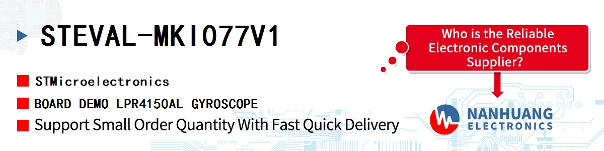 STEVAL-MKI077V1 ST BOARD DEMO LPR4150AL GYROSCOPE