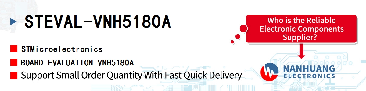 STEVAL-VNH5180A ST BOARD EVALUATION VNH5180A