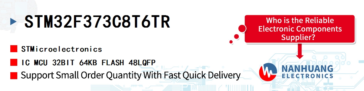 STM32F373C8T6TR ST IC MCU 32BIT 64KB FLASH 48LQFP