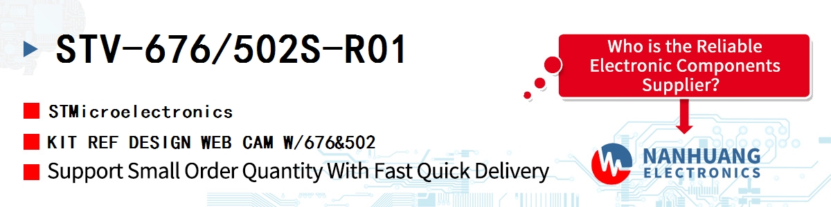 STV-676/502S-R01 ST KIT REF DESIGN WEB CAM W/676&502